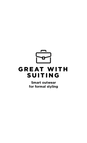 Great with Suiting Great with Suiting