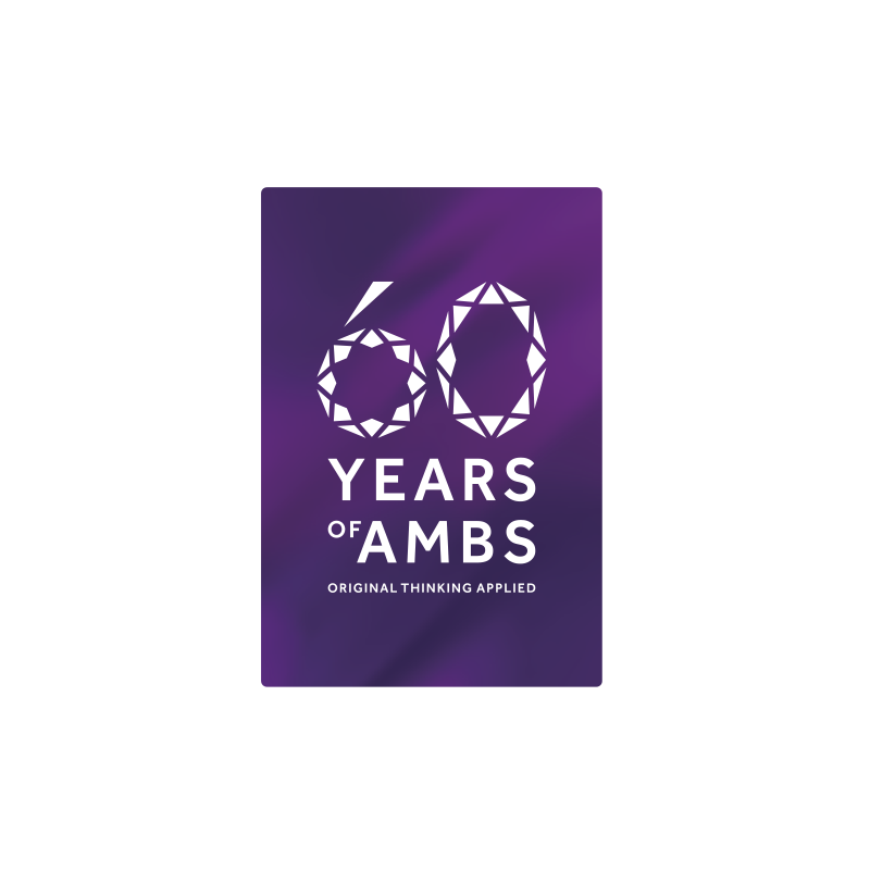 AMBS 60 Years Fridge Magnet
